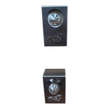 1970s vintage brushed aluminum wall lights
