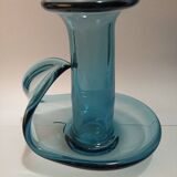 Blue candlestick