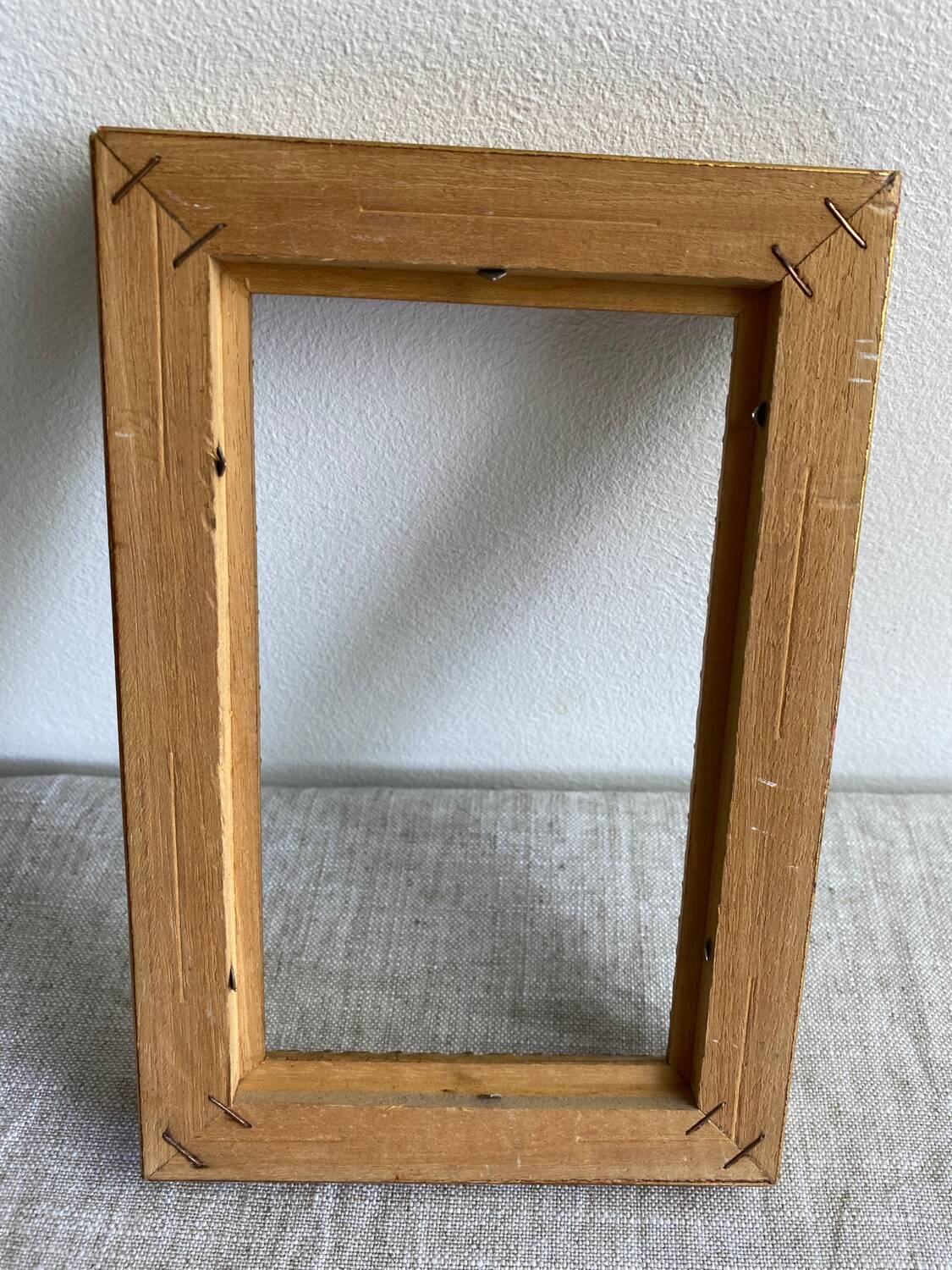 Small gilded wooden frame