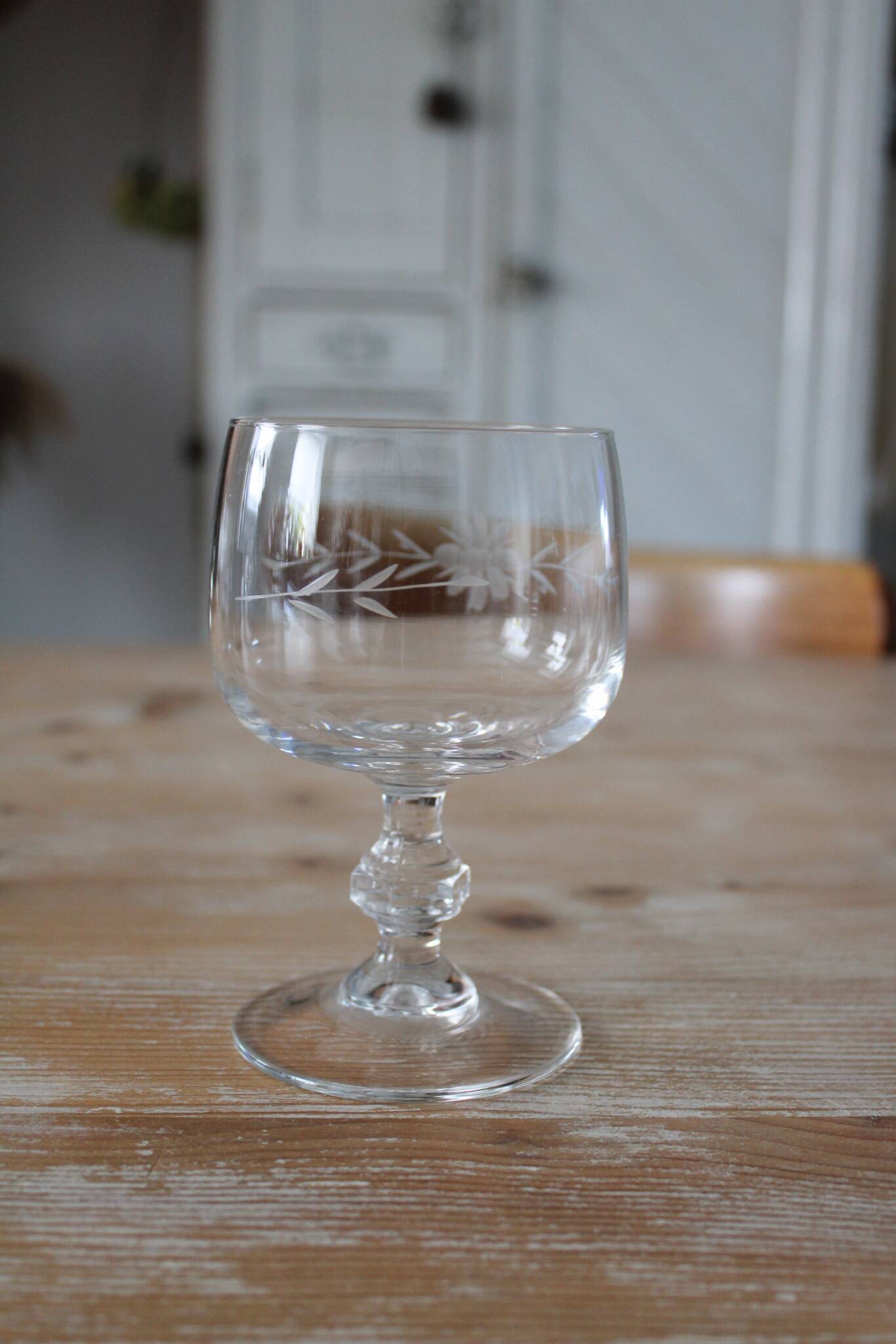 Set of 6 water glasses