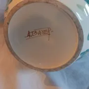 Vintage cracked earthenware pitcher by André Bayer – Years