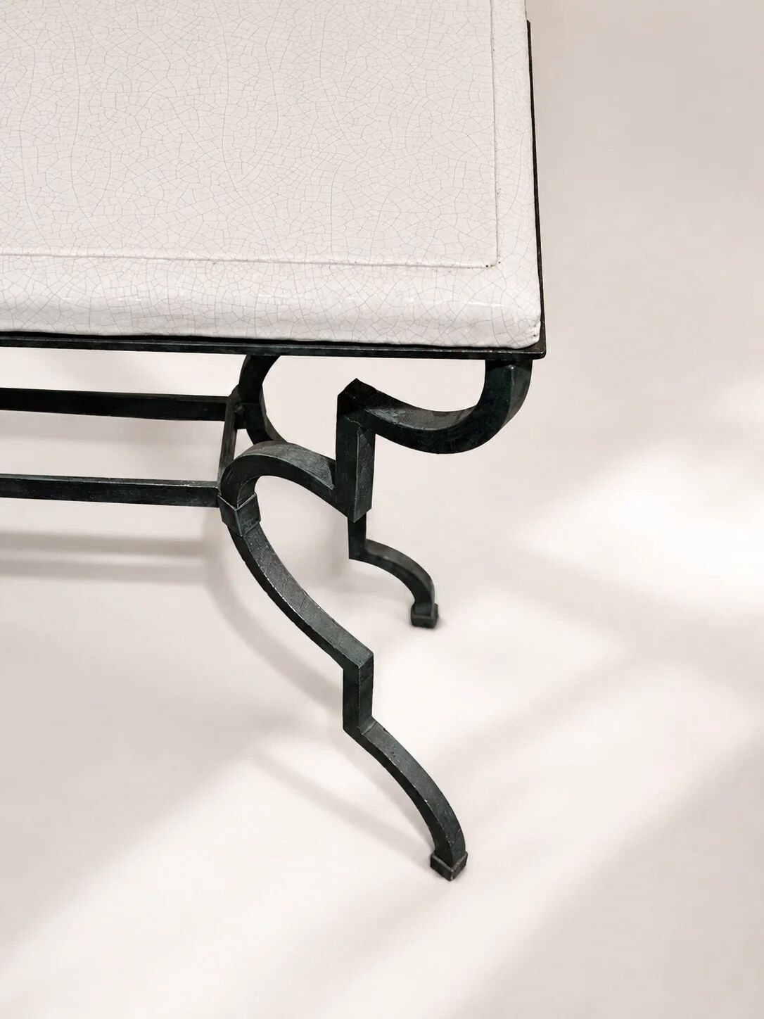 Forged Iron Neoclassical Console Table, Italy 1950’s