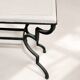 Forged Iron Neoclassical Console Table, Italy 1950’s