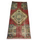 Tapis pastel turc vintage 98 x 45 cm