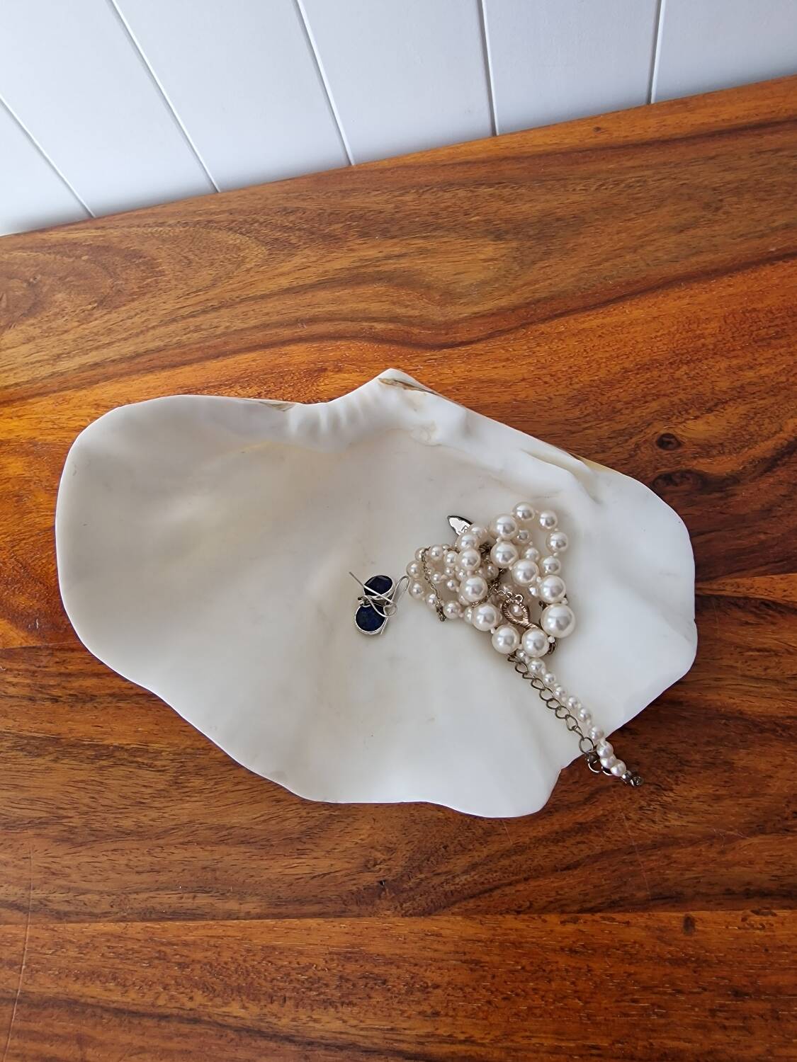 Seashell trinket dish