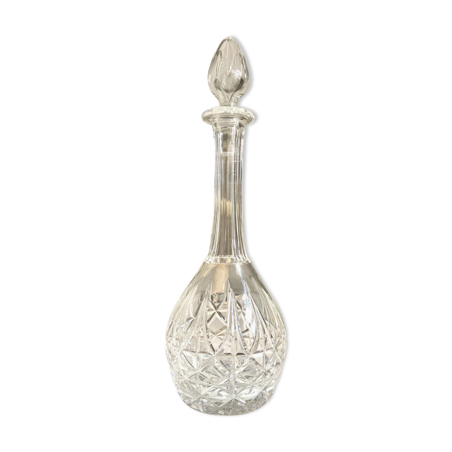 Saint Louis liqueur carafe in chiseled crystal