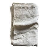 Reserve sheet 1960 in raw linen fabric 210x330