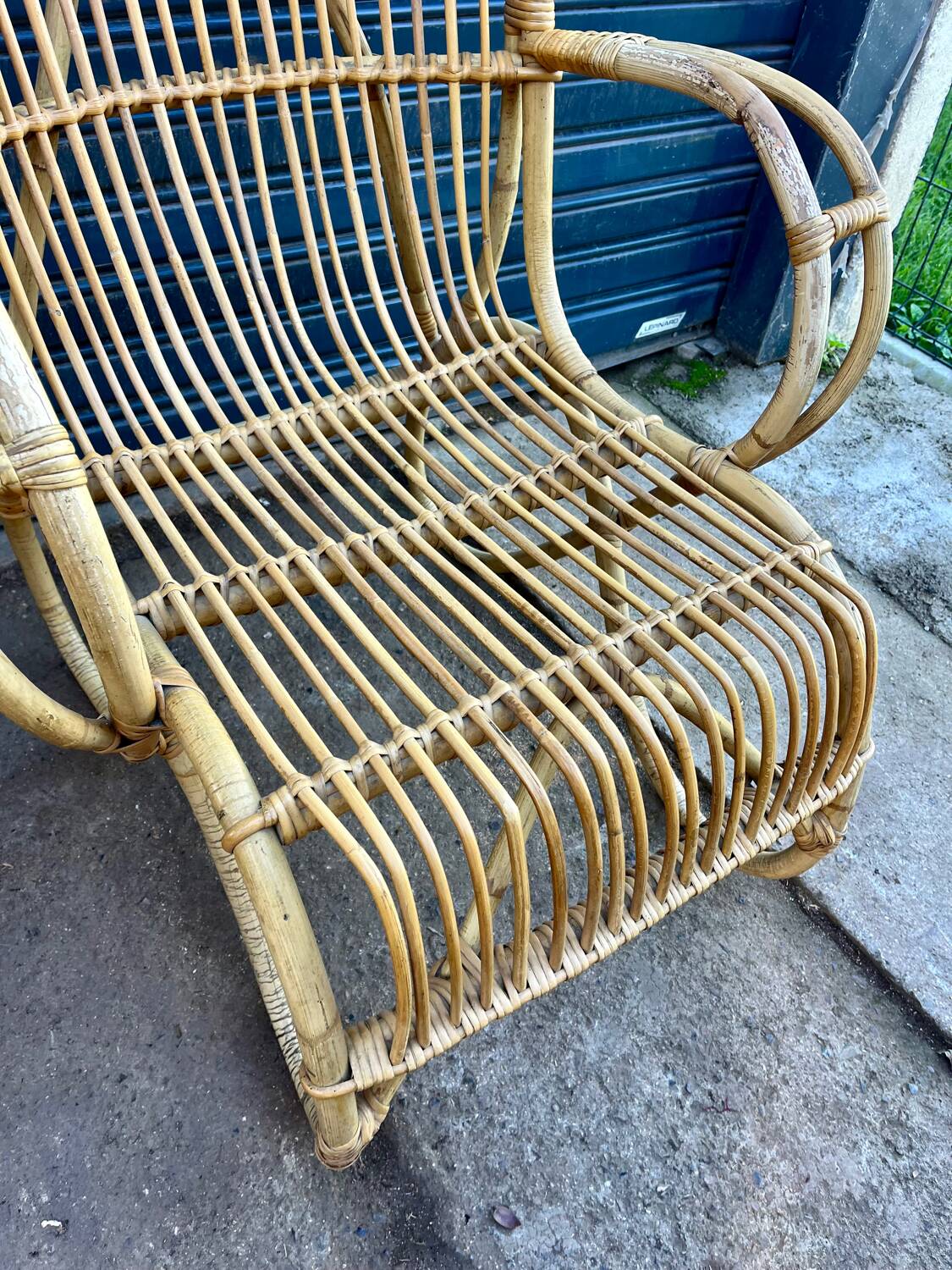 Fauteuil rotin