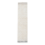 3x11 Rugs For Hallway Beige & Blue Vintage Runner Rug, 82x338Cm