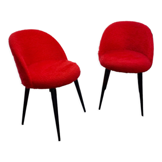 Fur chairs
