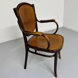 Fauteuil Art Nouveau modèle 1059 Michael Thonet, 1920