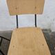 Lot of 6 bistro chairs from the 1980s