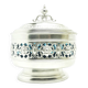 Sugar bowl, Eclecticism, silver-plated brass, WMF, Germany, 19th century