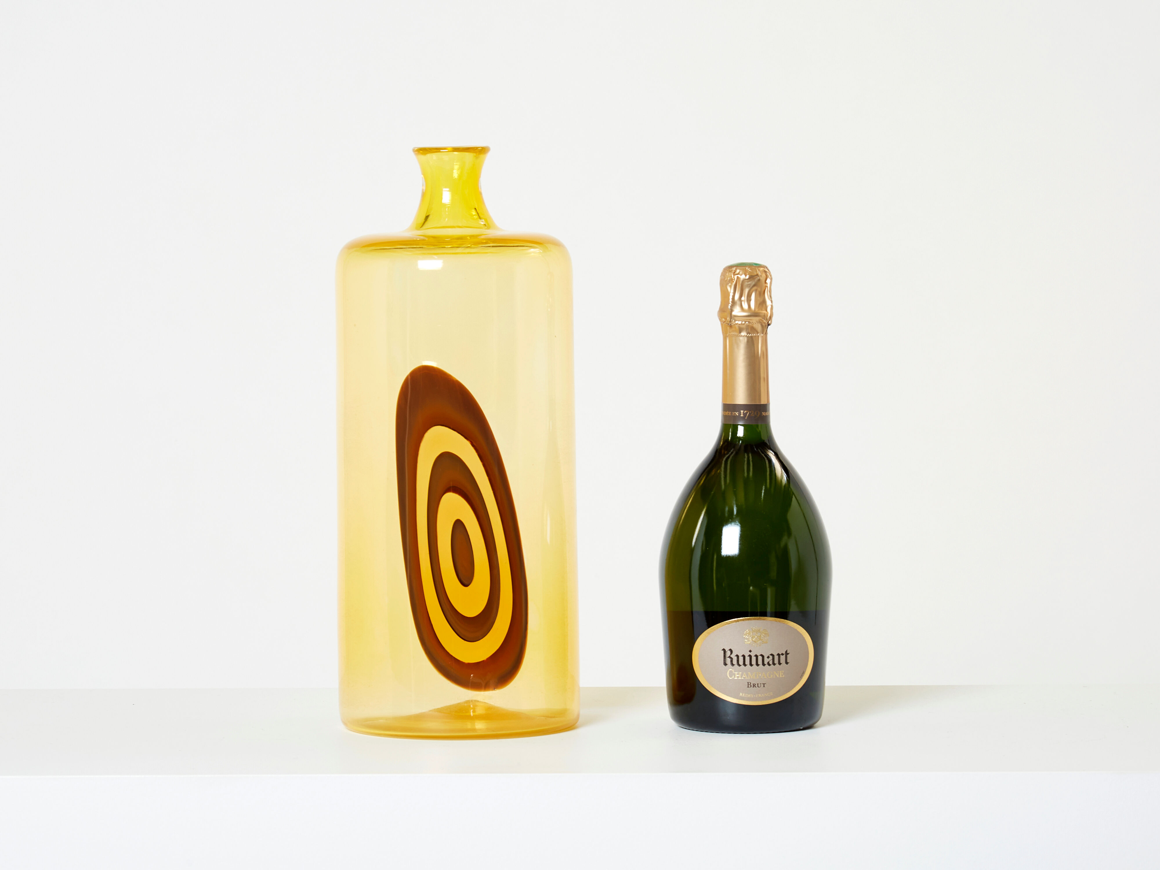 Gianmaria Potenza Murano glass vase for La Murrina 1968