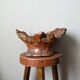 Handcrafted wooden bowl country decoration key tray