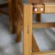 Ensemble de 4 chaises et table basse Maison Regain, France, circa 1970