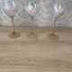 Lot de 2 verres à pied Luminarc , verrerie d'Arques