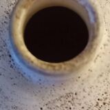 Bottle vase signed Henri Cimal ceramic Vallauris