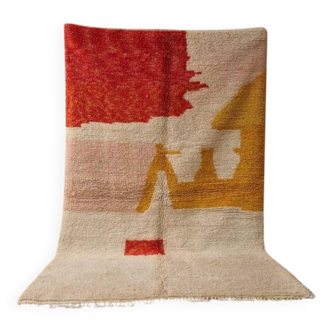 Tapis bérbere fait main traditionnelle 250cmx150cm