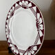 Lot de deux assiettes plates Magnolia St Amand