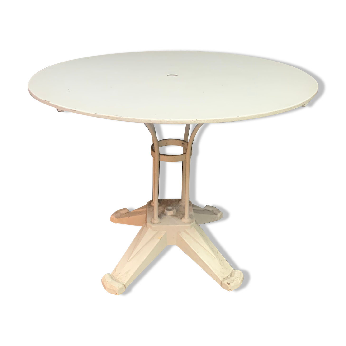 Metal garden table