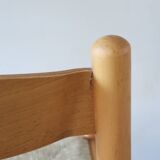 4 vintage straw chairs