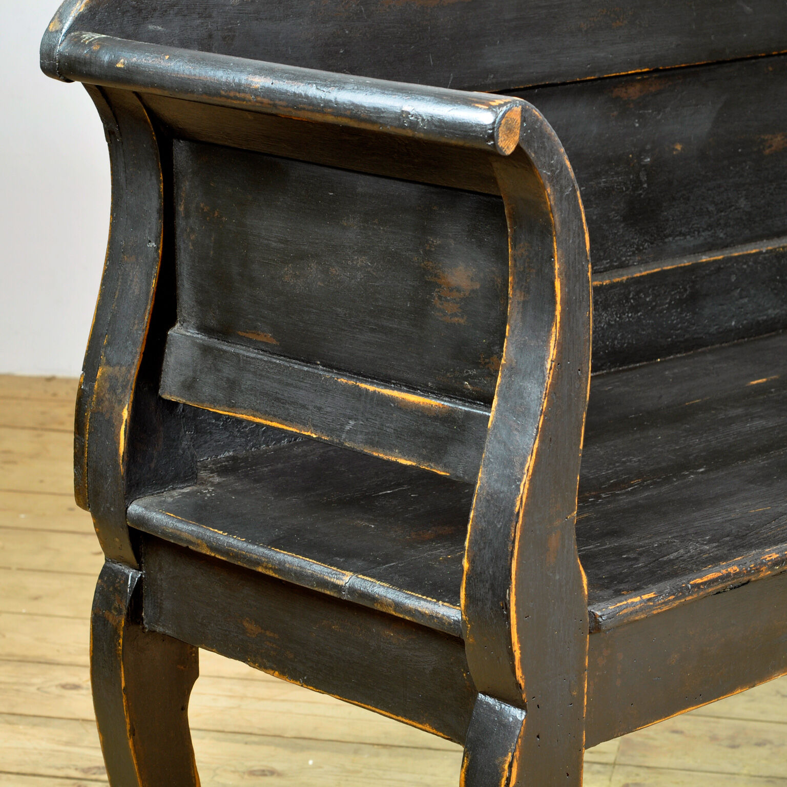 Antique Pine Bench, 1920s