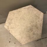 White marble table