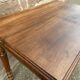 Small flat desk 1900 walnut