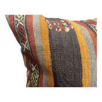 Hand woven vintage pillow cover