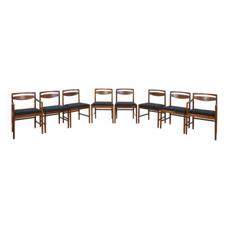 Mid-Century Teak Model 9513 Dining Chairs by Tom Robertson for McIntosh, 1970s, United Knigdom .