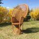 Emmanuelle wicker and rattan chair for adults 1970s