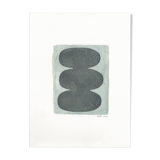 Painting on paper, abstract illustration