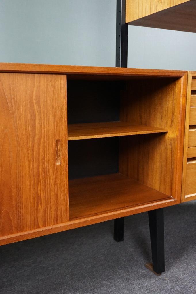 Royal System freestanding wall unit by Poul Cadovius