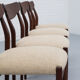 Set of 4 dining chairs by Lübke, 1960s