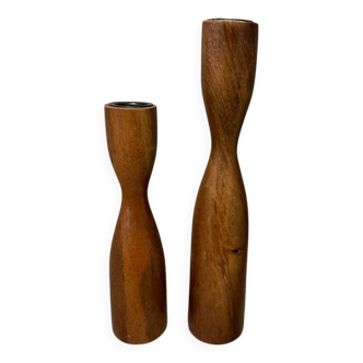 Bougeoirs  bois