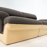 Mid century modular two-seater sofa