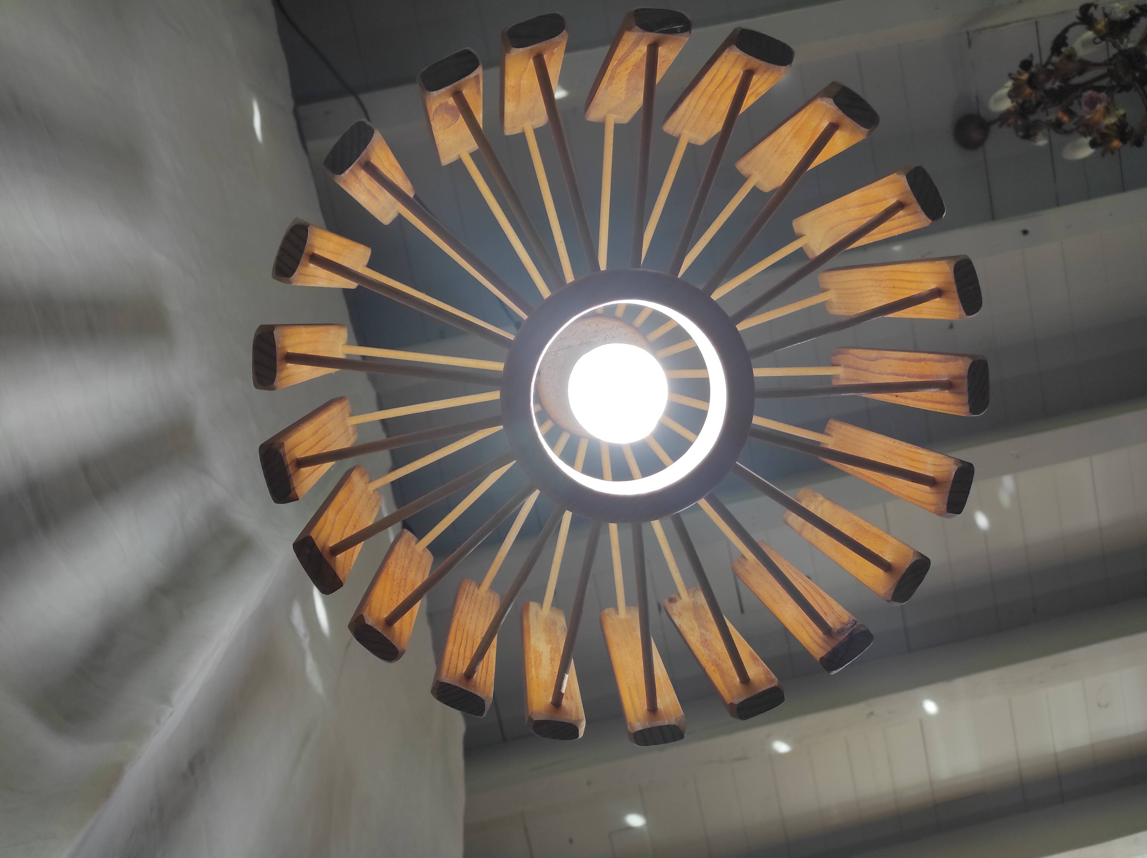 Scandinavian pendant lamp from the 60s