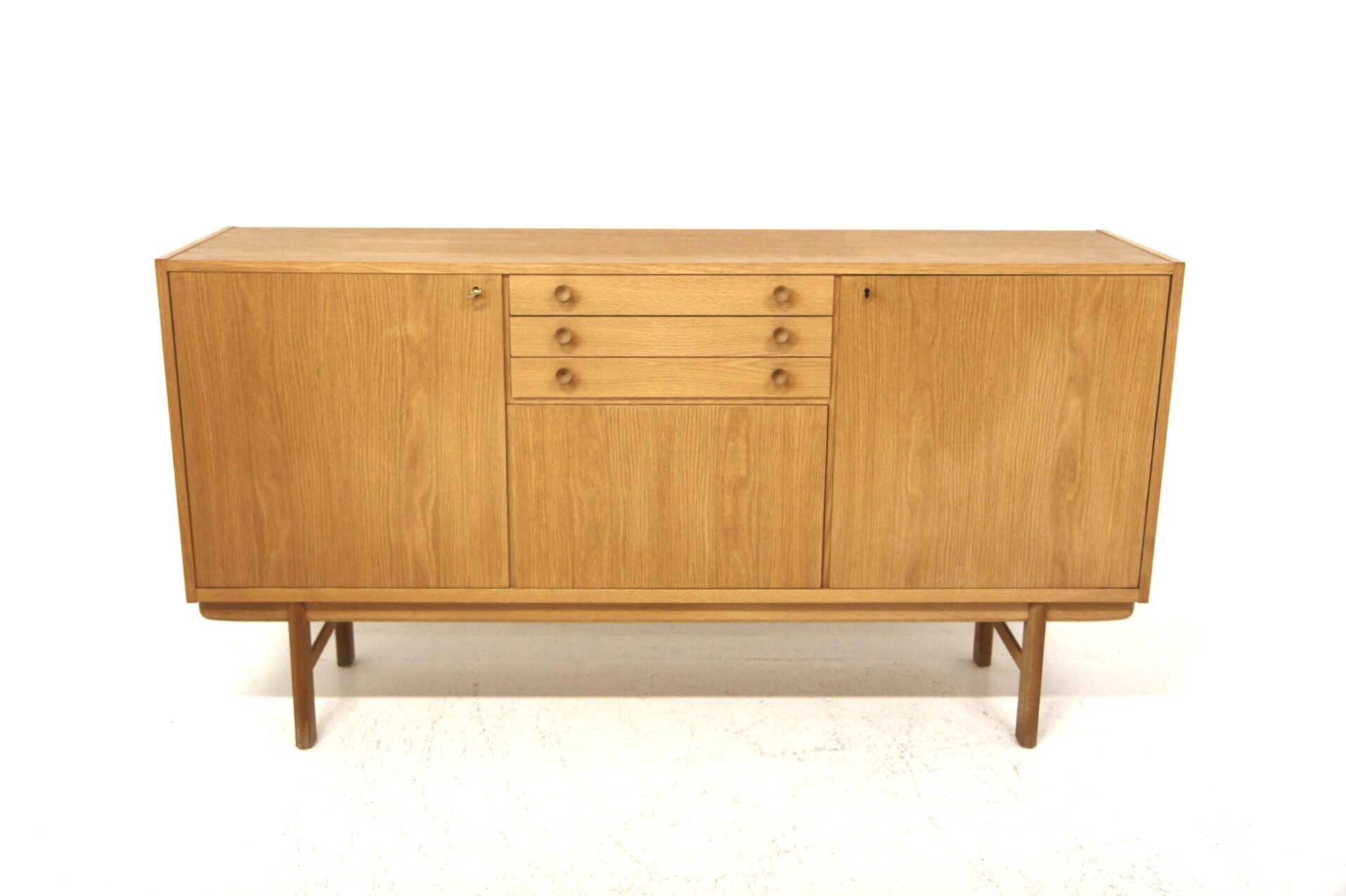 Scandinavian oak sideboard, Sweden, 1960