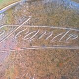 Small vintage ball vase