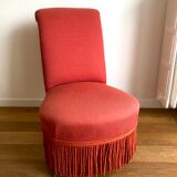 Red toad armchair