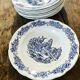 Lot de 9 assiettes creuses