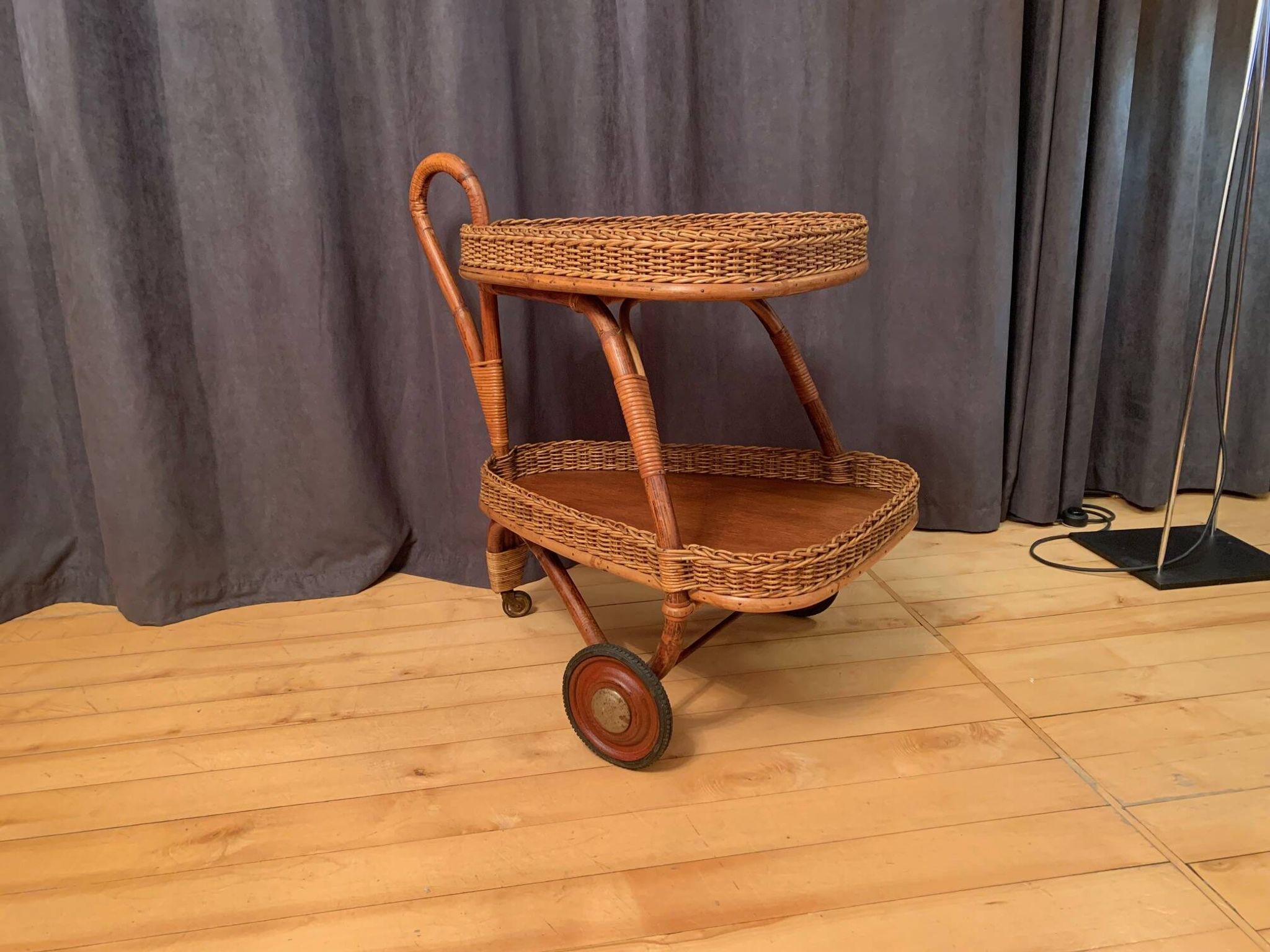 Chariot de bar, Italie, années 1950