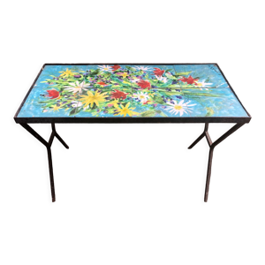 table basse carreaux