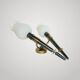 Exceptional double torch wall light modernist Arlus 50s height 44cm