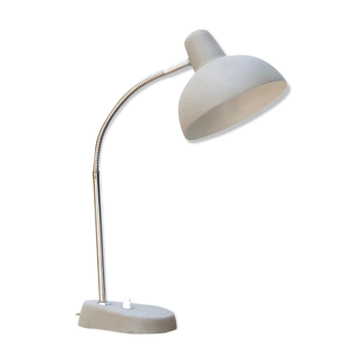 Articulated grey desk lamp, 50s