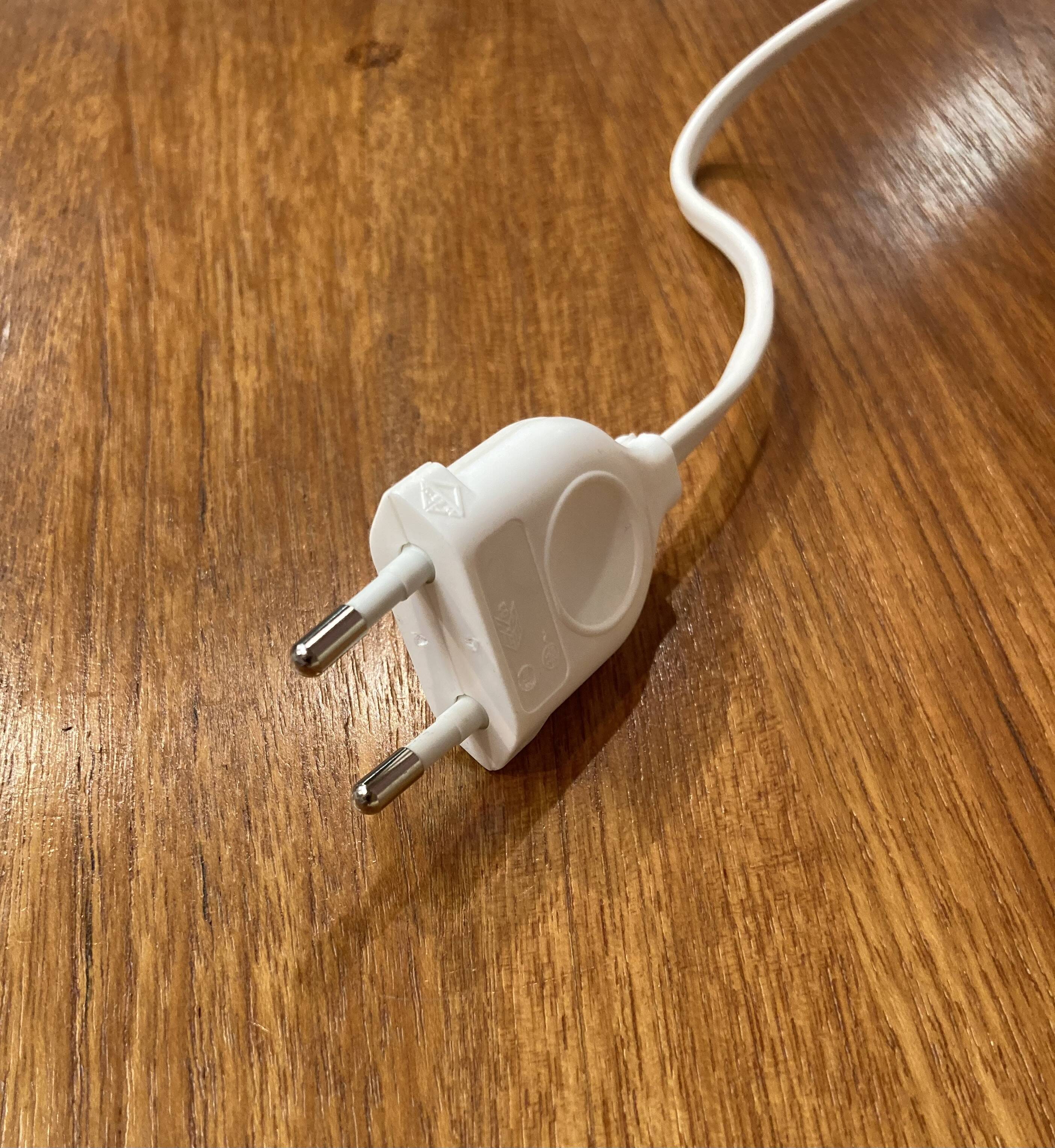 Solid wood lamp Scandinavian design 1960.