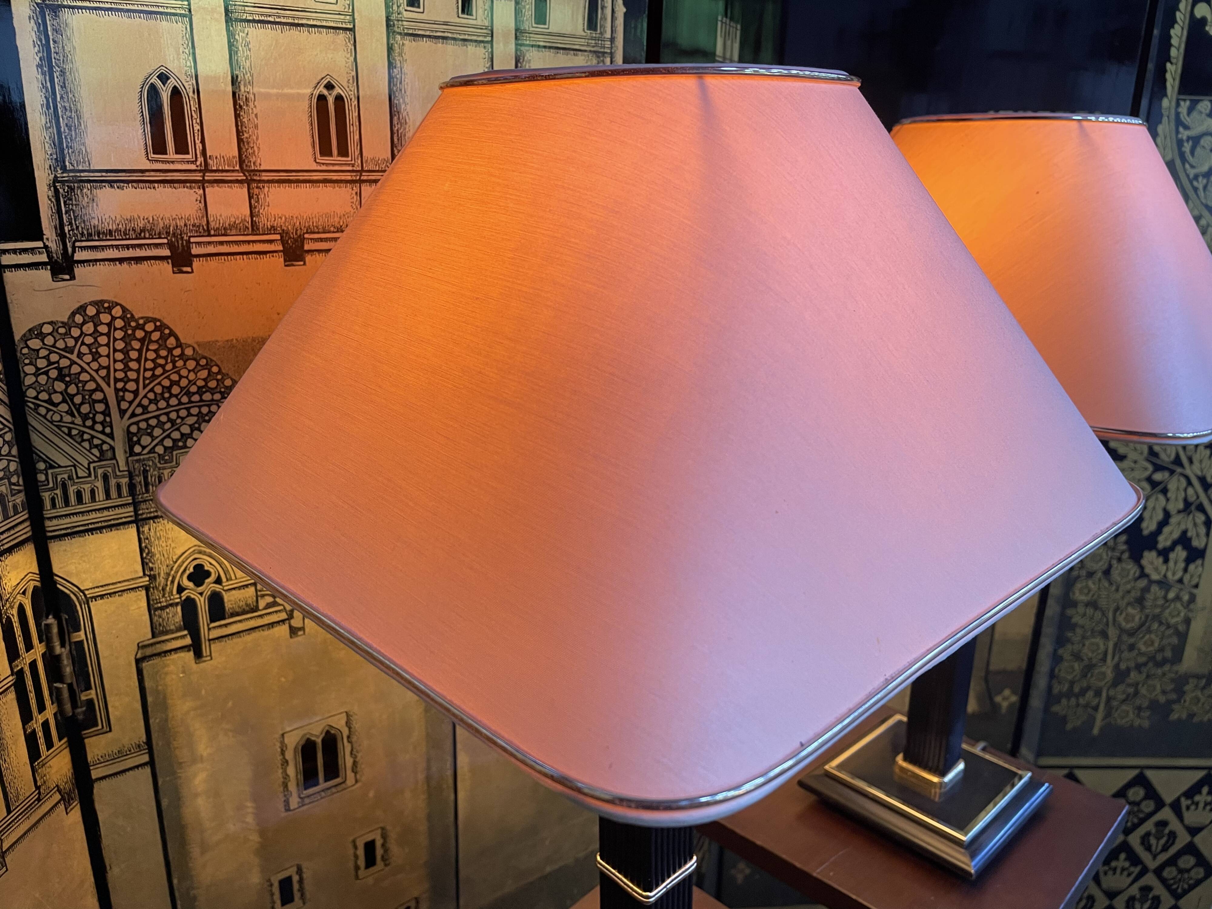 Paire de lampes « Trocadéro » par Robert de Schuytener
