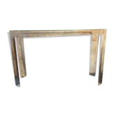 Console verre et plexi David Lange