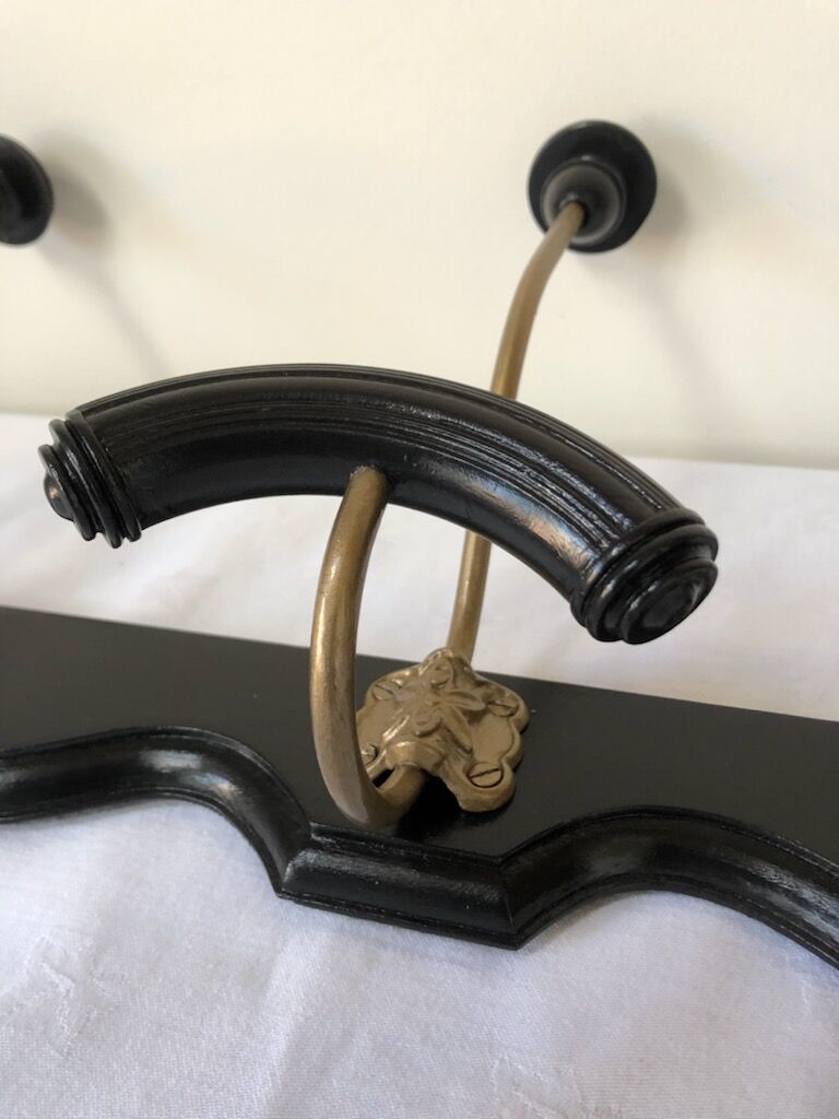 Old wall coat rack